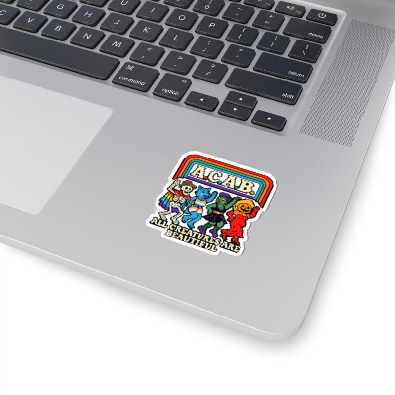 All Creatures Are Beautiful Kiss-Cut Sticker - Image 8