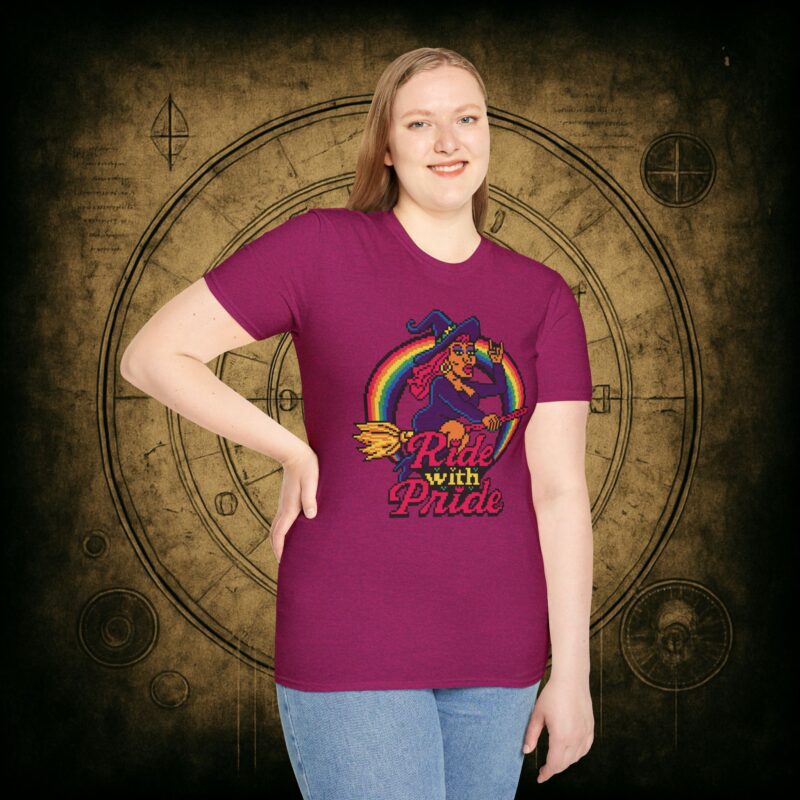 Ride with Pride Unisex T-Shirt - Image 40