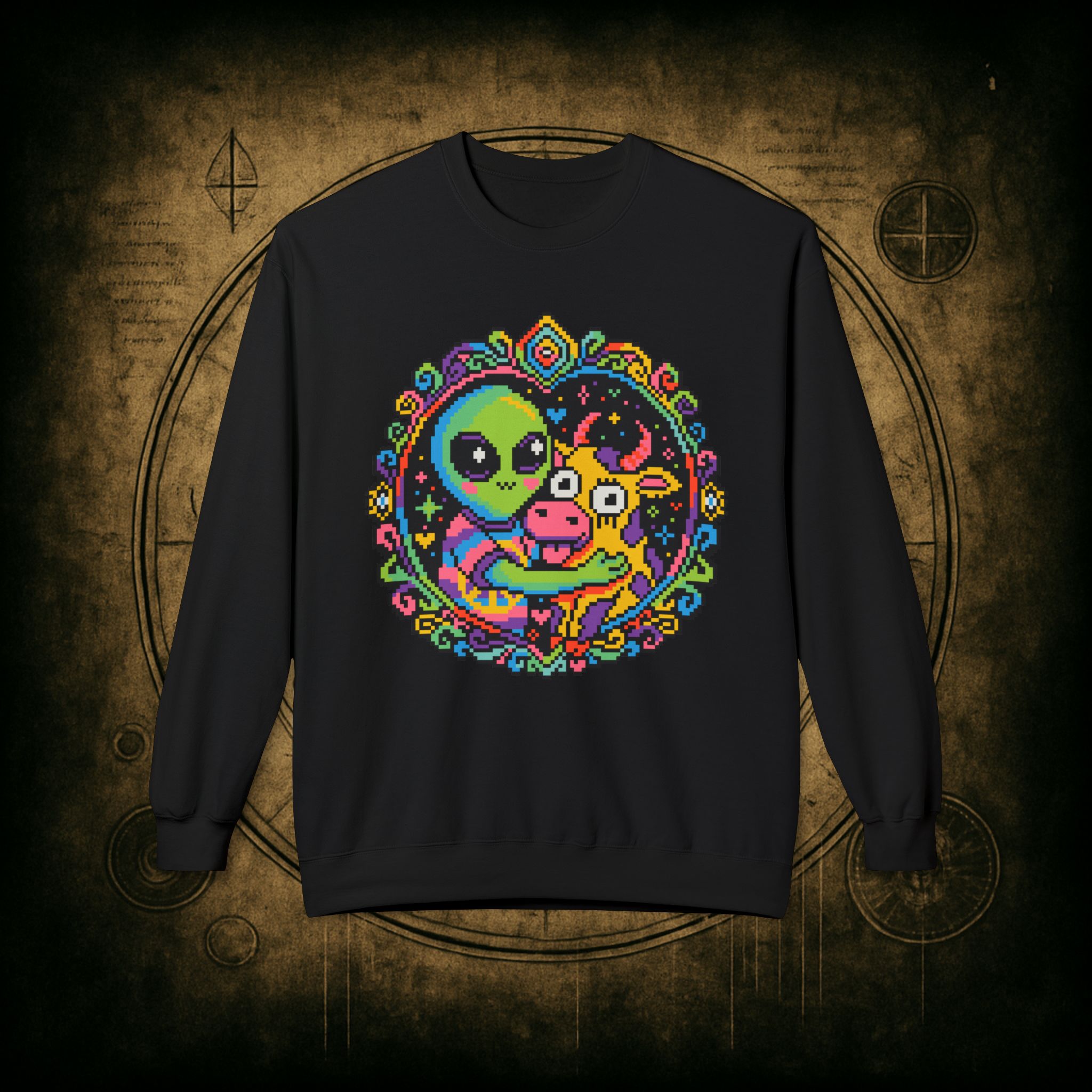 Space Cow Sweatshirt