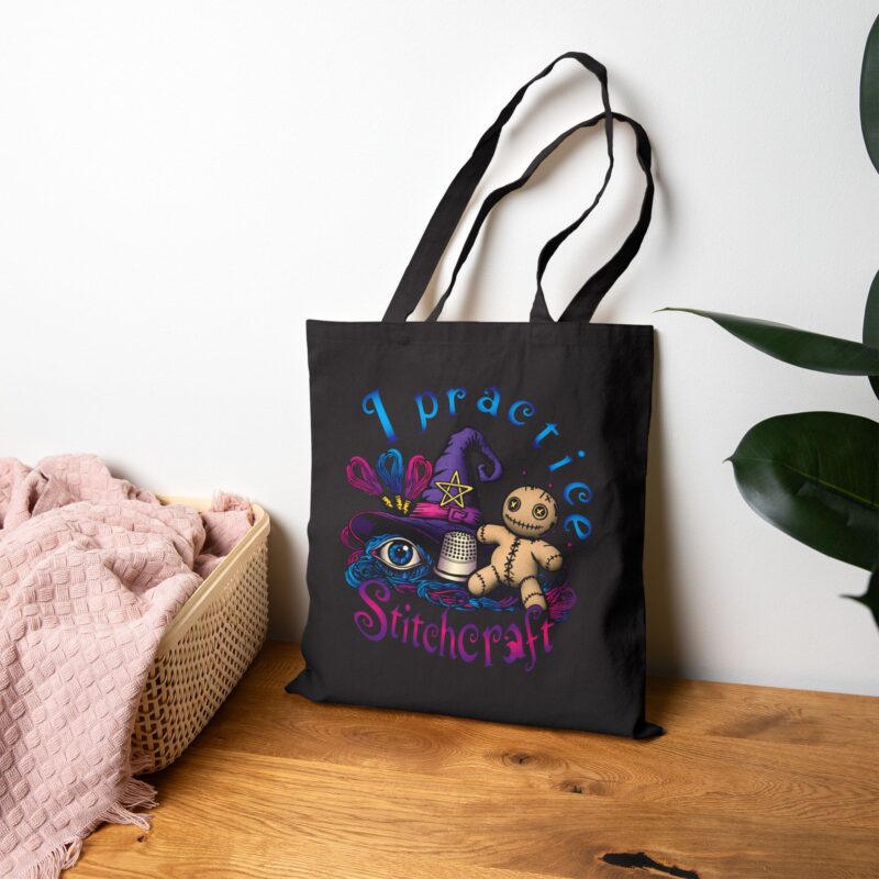 I Practice Stitchcraft Tote Bag - Image 6