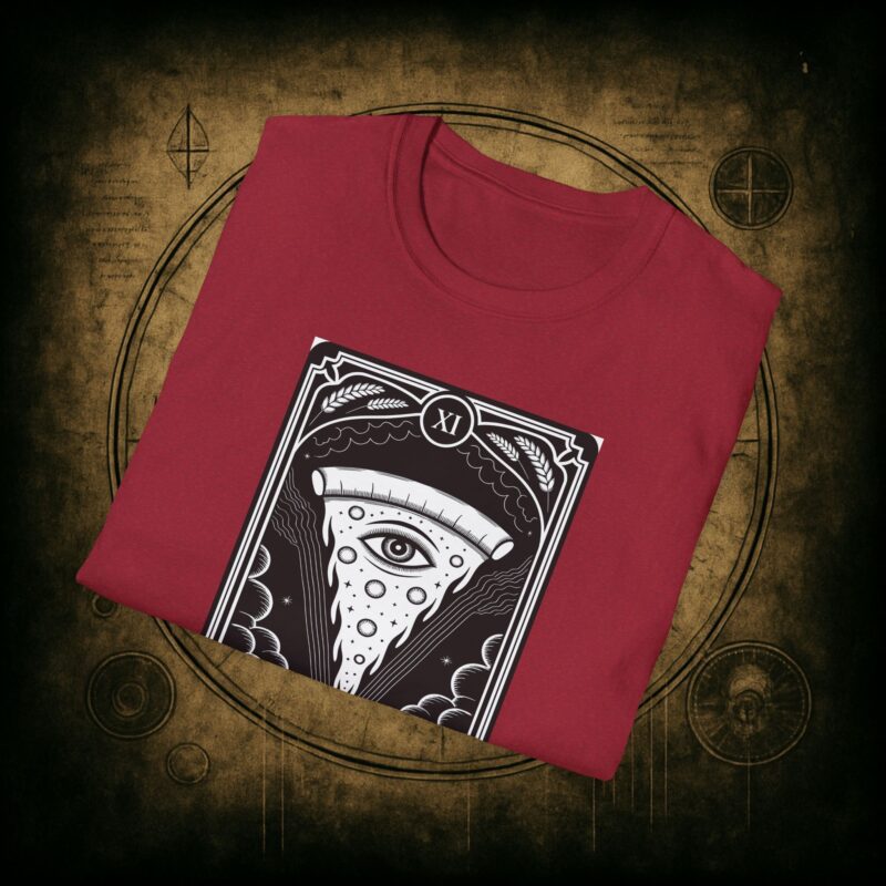 The Pizza Tarot Unisex T-Shirt - Image 74