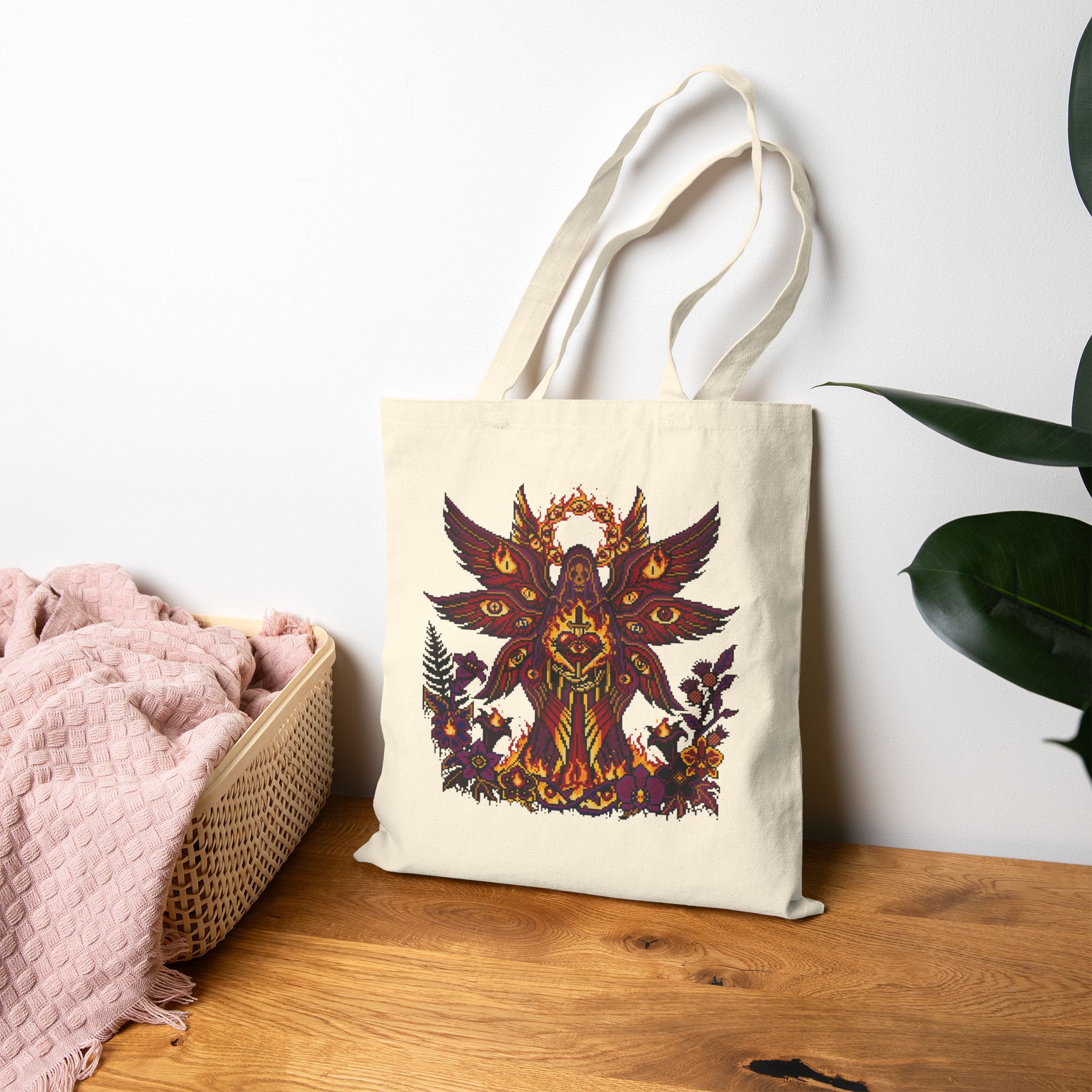 Fallen Seraphim Dusk Tote Bag - Image 13