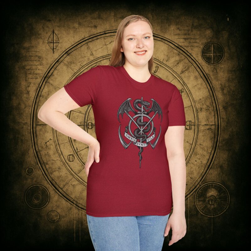 Omnia Sunt Fila Unisex T-shirt - Image 75