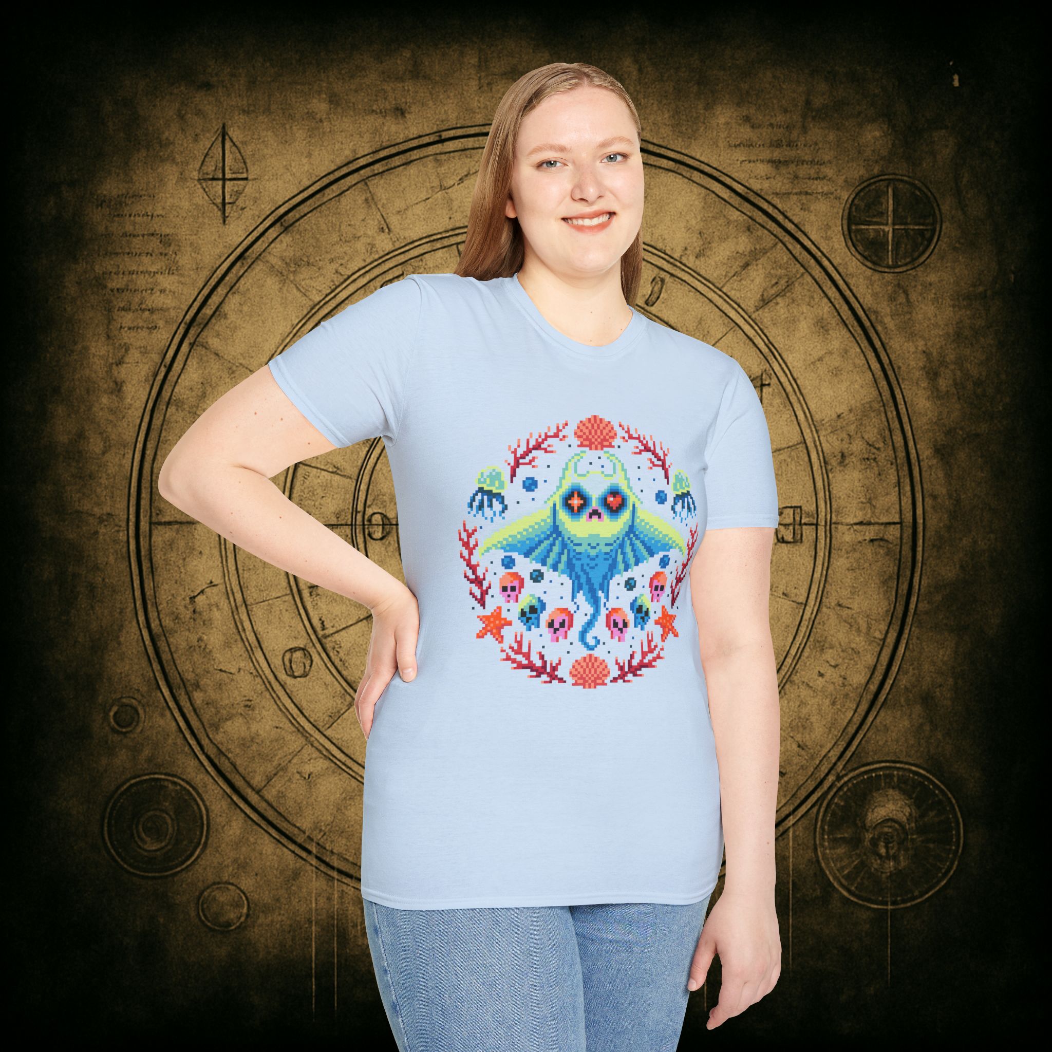Manta Ray Unisex T-Shirt - Image 51