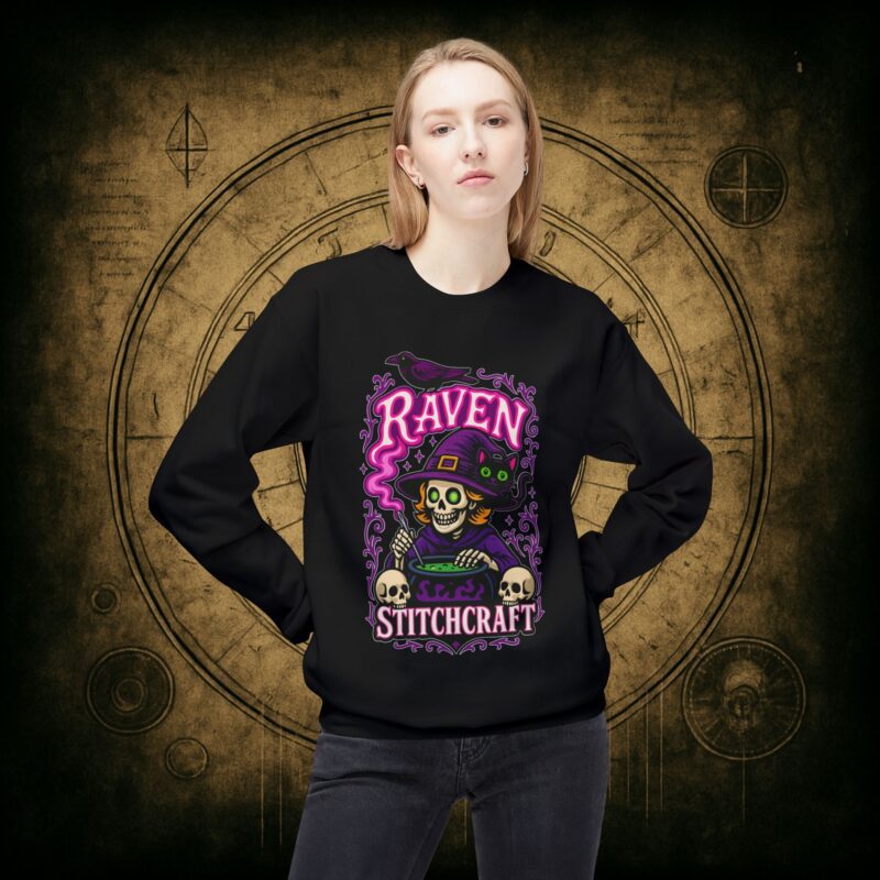 Raven Stitch Craft Brewing Unisex Sweatshirt - Image 2