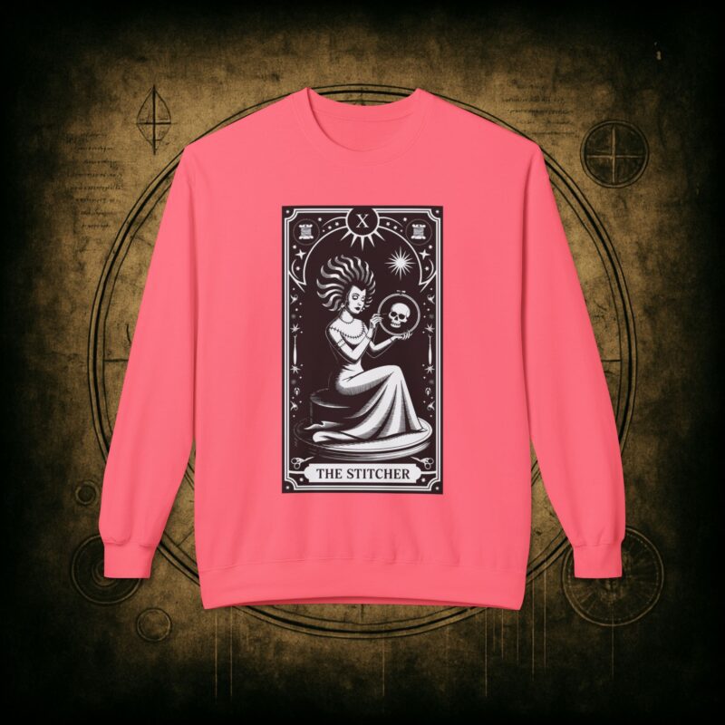 The Stitcher Tarot Unisex Sweatshirt - Image 40