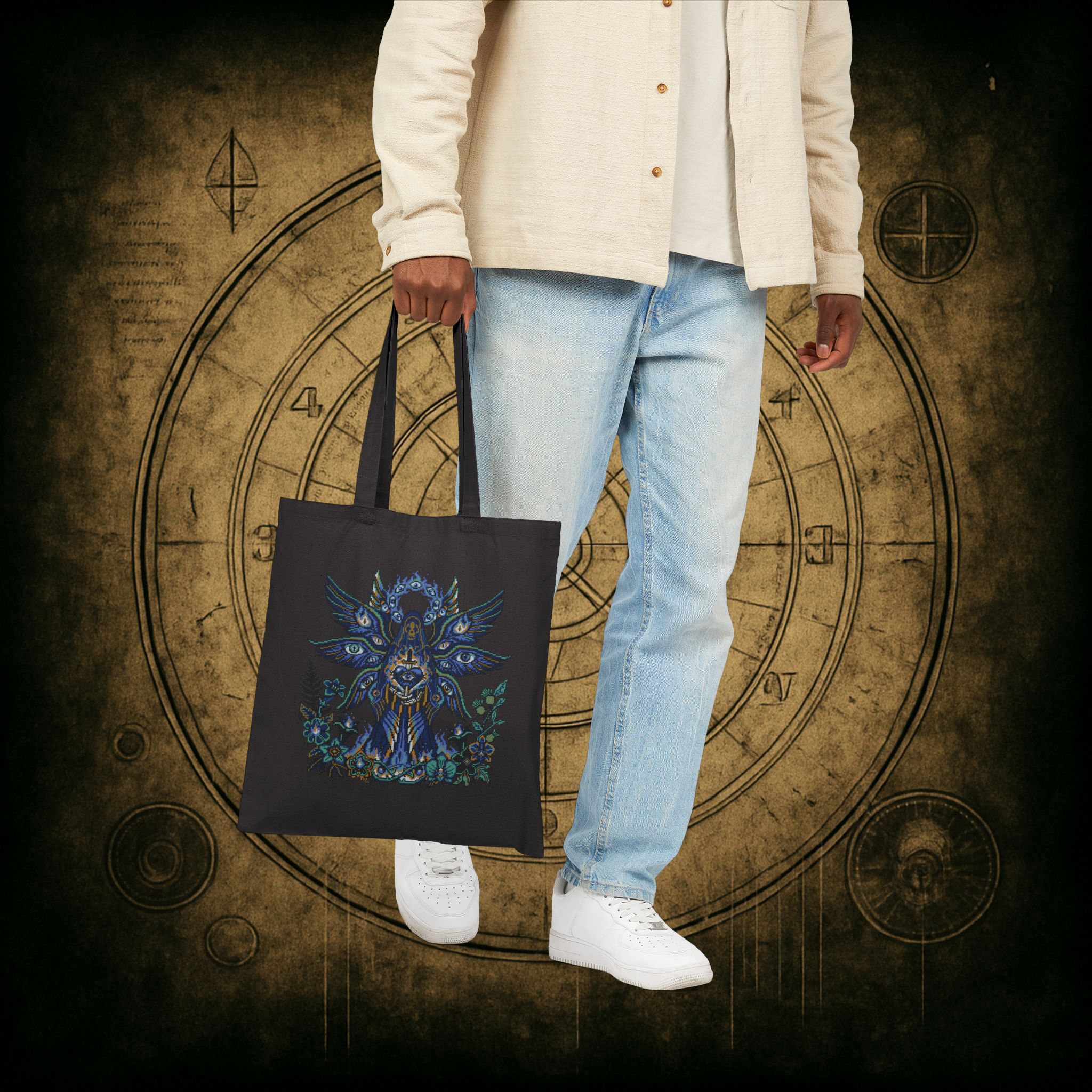 Fallen Seraphim Night Tote Bag - Image 7