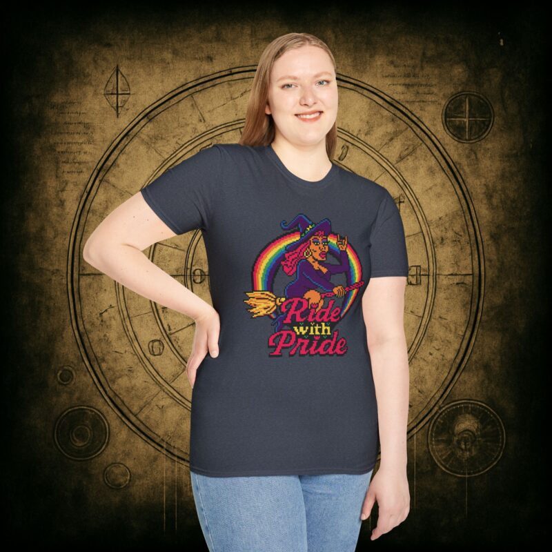 Ride with Pride Unisex T-Shirt - Image 55