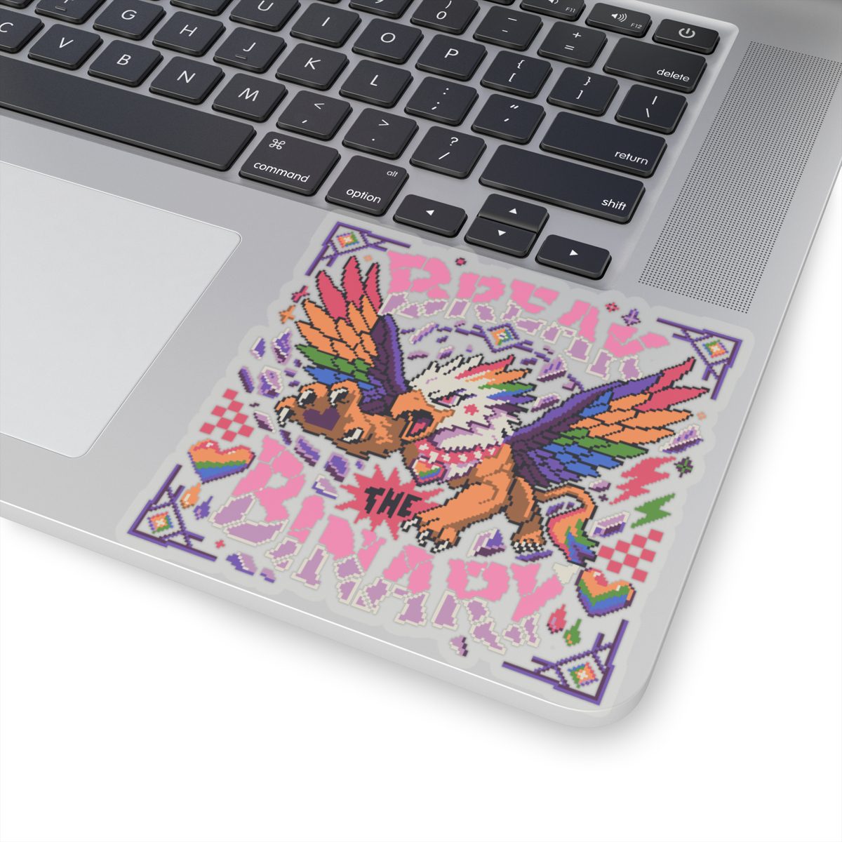 Break The Binary Kiss-Cut Sticker - Image 17