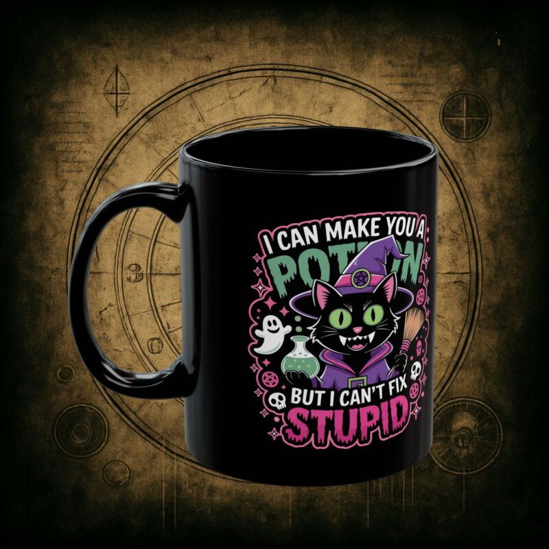 Can’t Fix Stupid Ceramic Mug - Image 3
