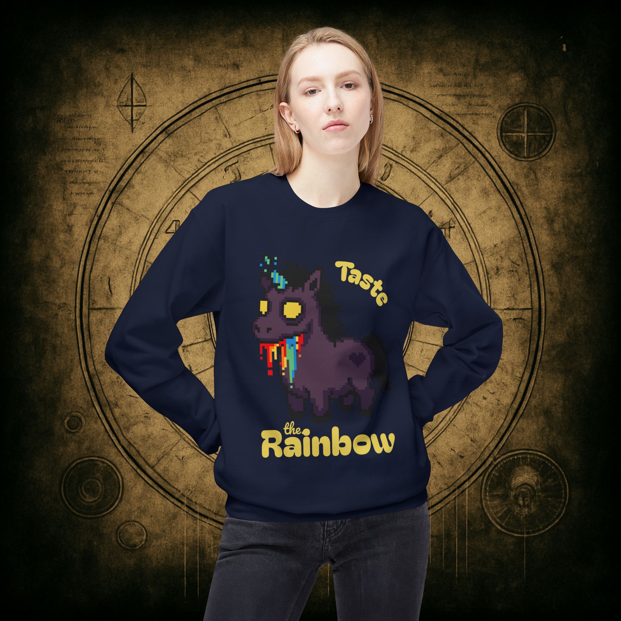Pastel Goth Unicorn Sweatshirt - Image 50