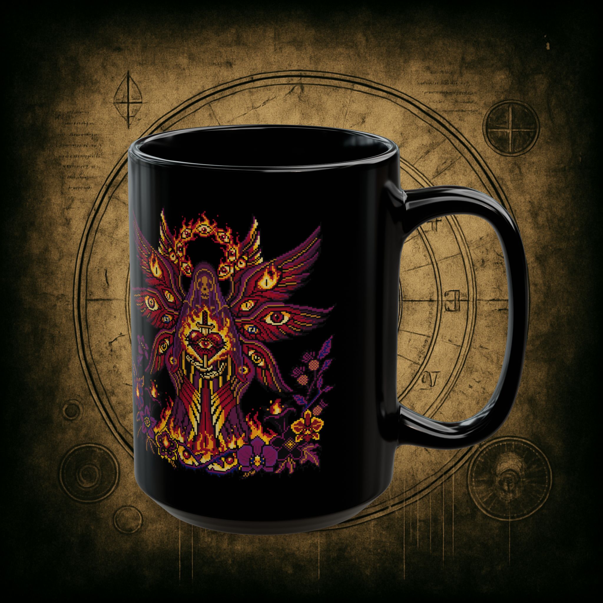 Fallen Seraphim Dusk Ceramic Mug - Image 7