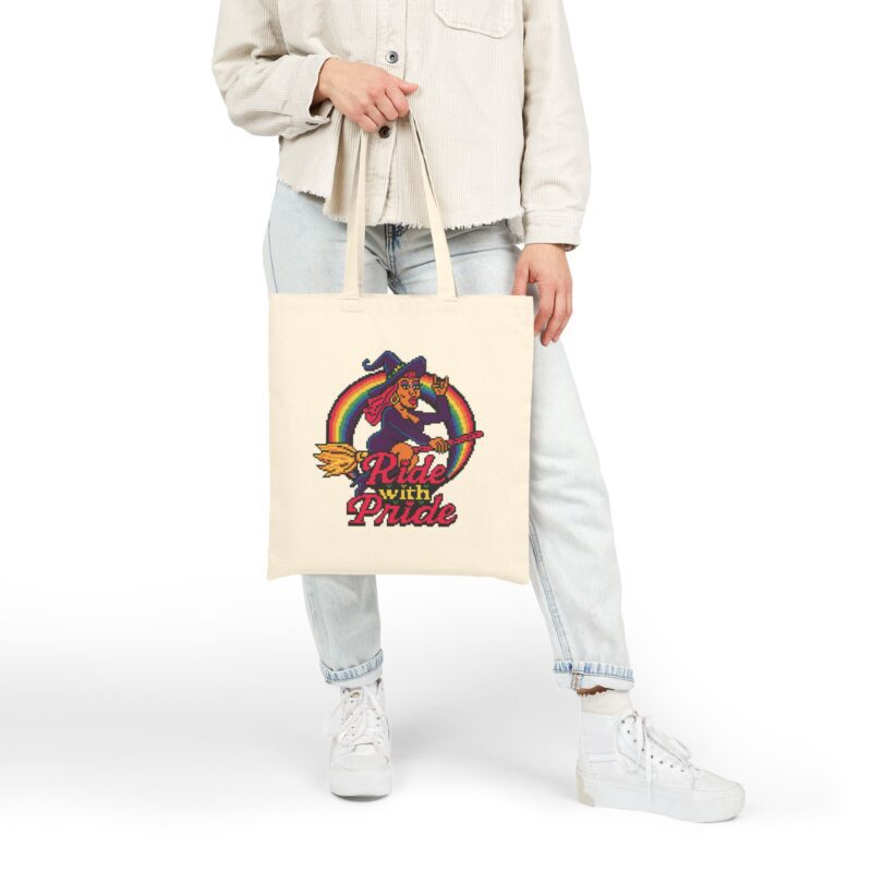 Ride with Pride Tote Bag - Image 10