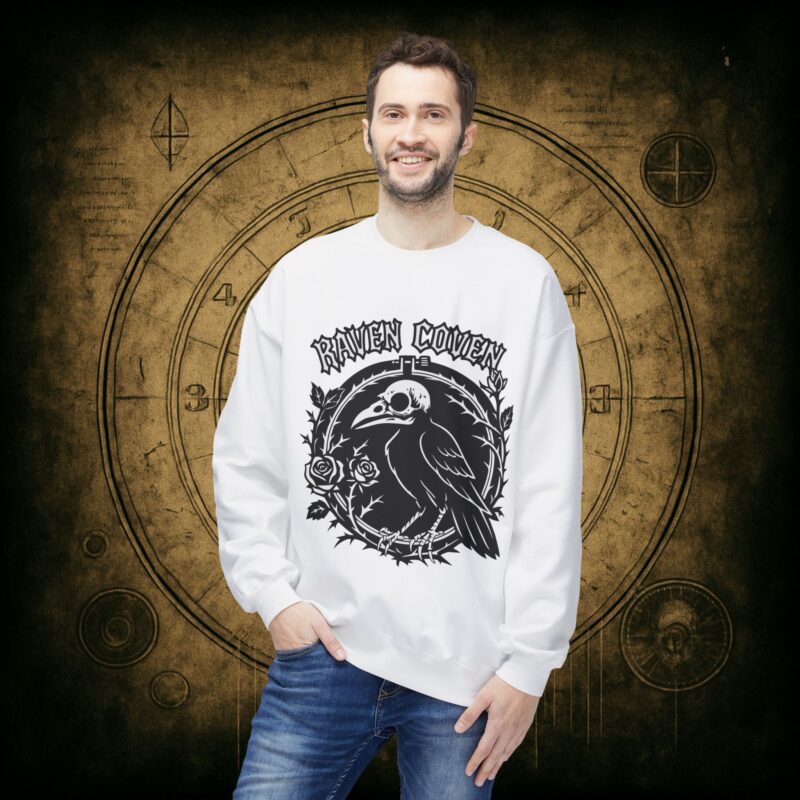 Raven of the Coven Raven Unisex Sweatshirt - Image 9