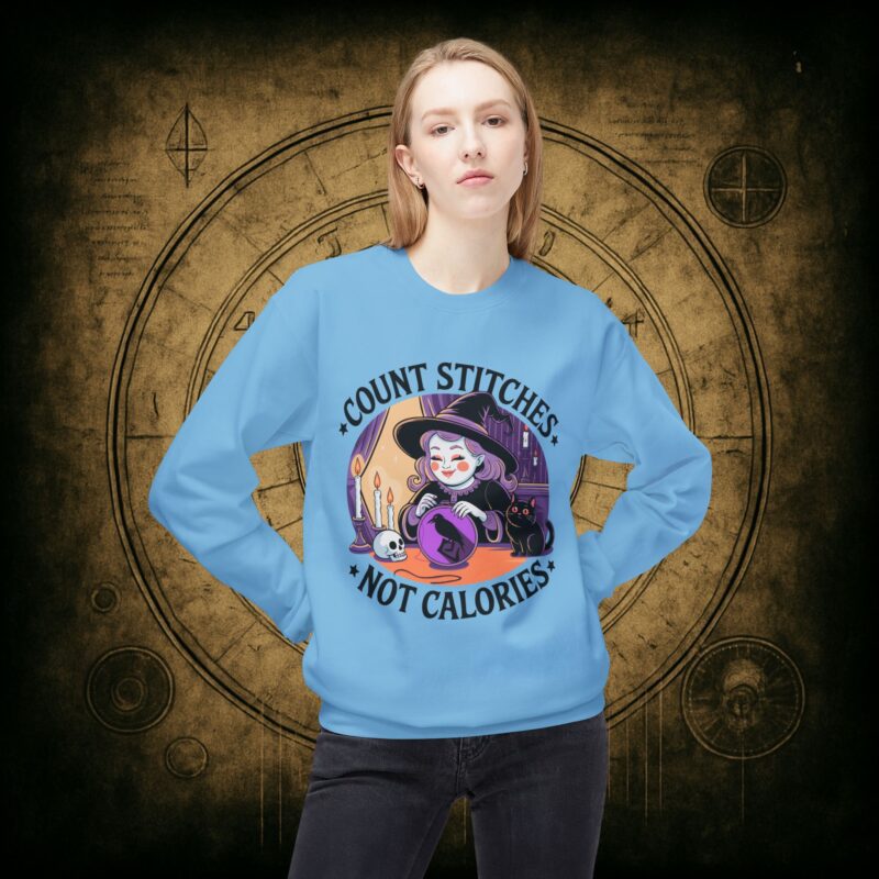 Count Stitches Unisex Sweatshirt - Image 23