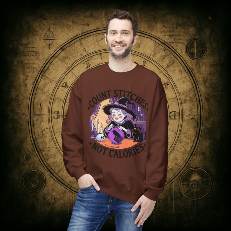 Count Stitches Unisex Sweatshirt - Image 12