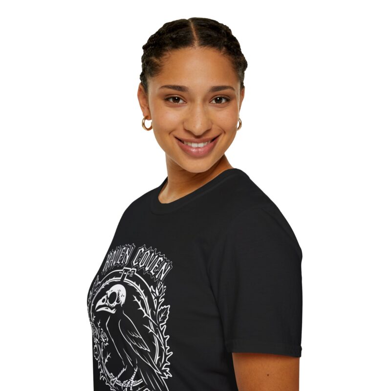 Raven of the Coven Raven Unisex T-Shirt - Image 9