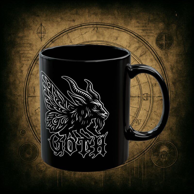 Goth Side Ceramic Mug Description: - Image 2