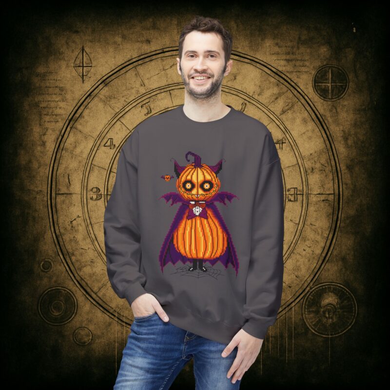 Count Pumpcula Unisex Sweatshirt - Image 30