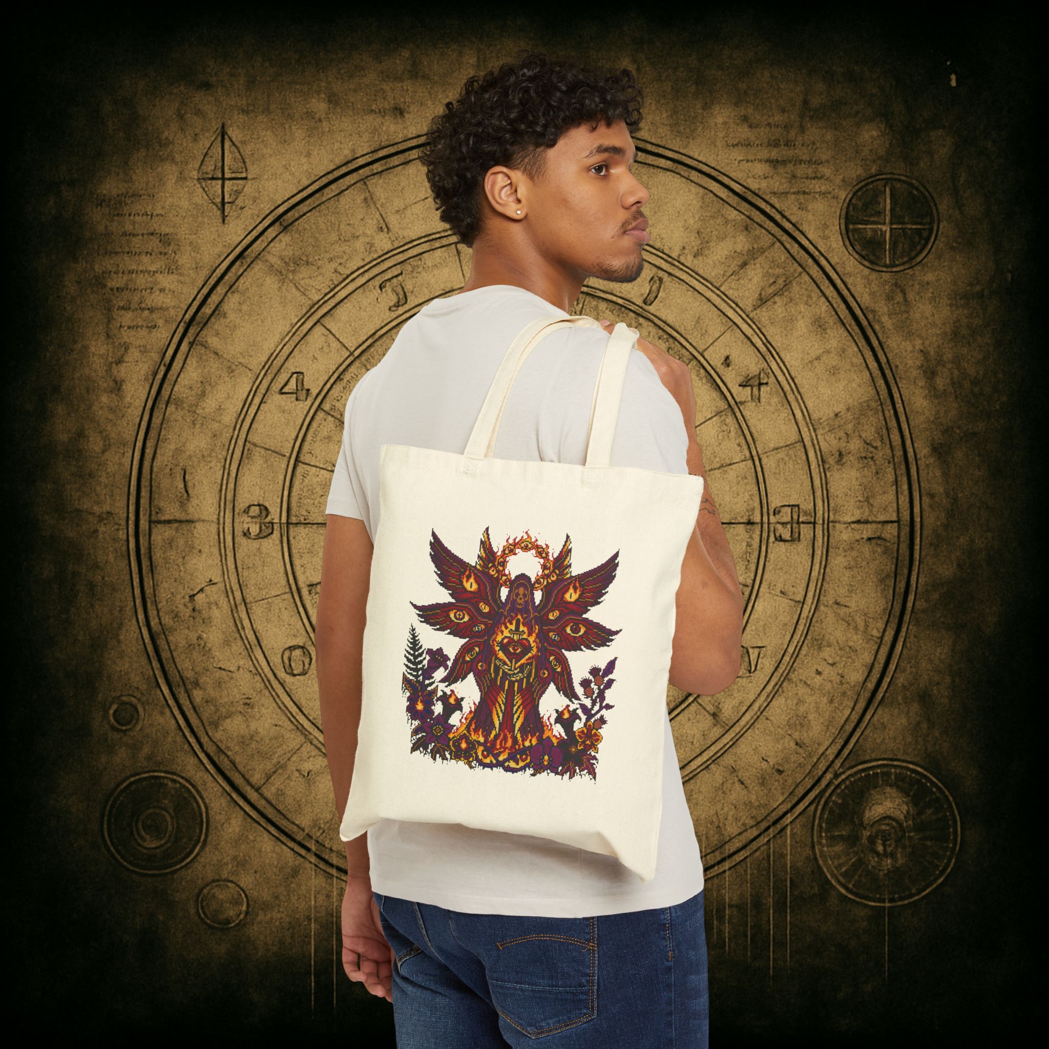 Fallen Seraphim Dusk Tote Bag - Image 9