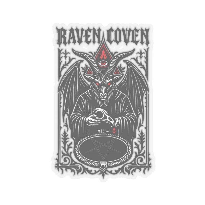Raven Coven Initiation Kiss-Cut Sticker - Image 19