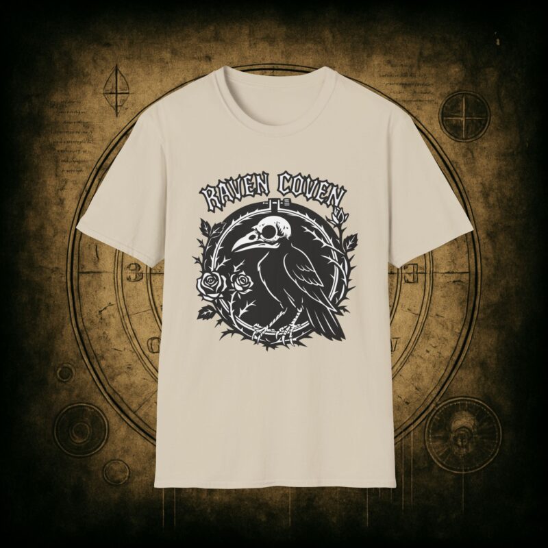 Raven of the Coven Raven Unisex T-Shirt - Image 23