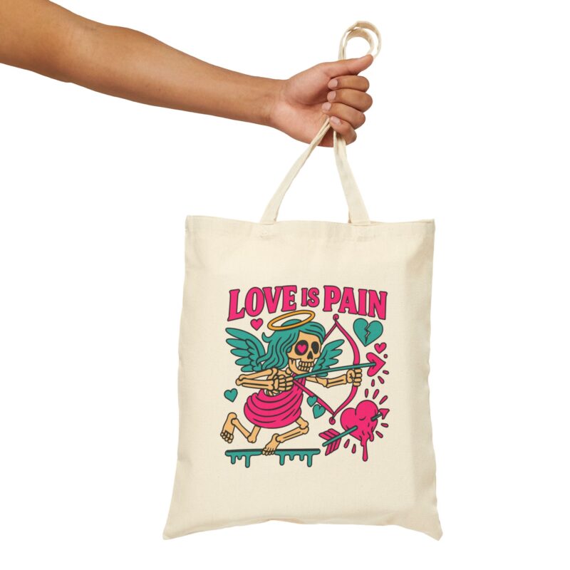 Love Is Pain Tote Bag - Image 5