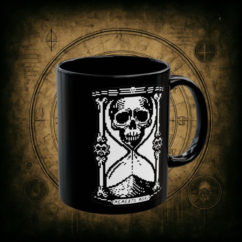 Memento Mori Ceramic Mug - Image 3