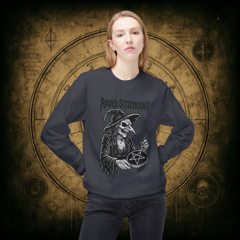 Raven Stitcher Unisex Sweatshirt - Image 20