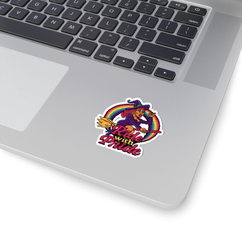 Ride with Pride Kiss-Cut Sticker - Image 8