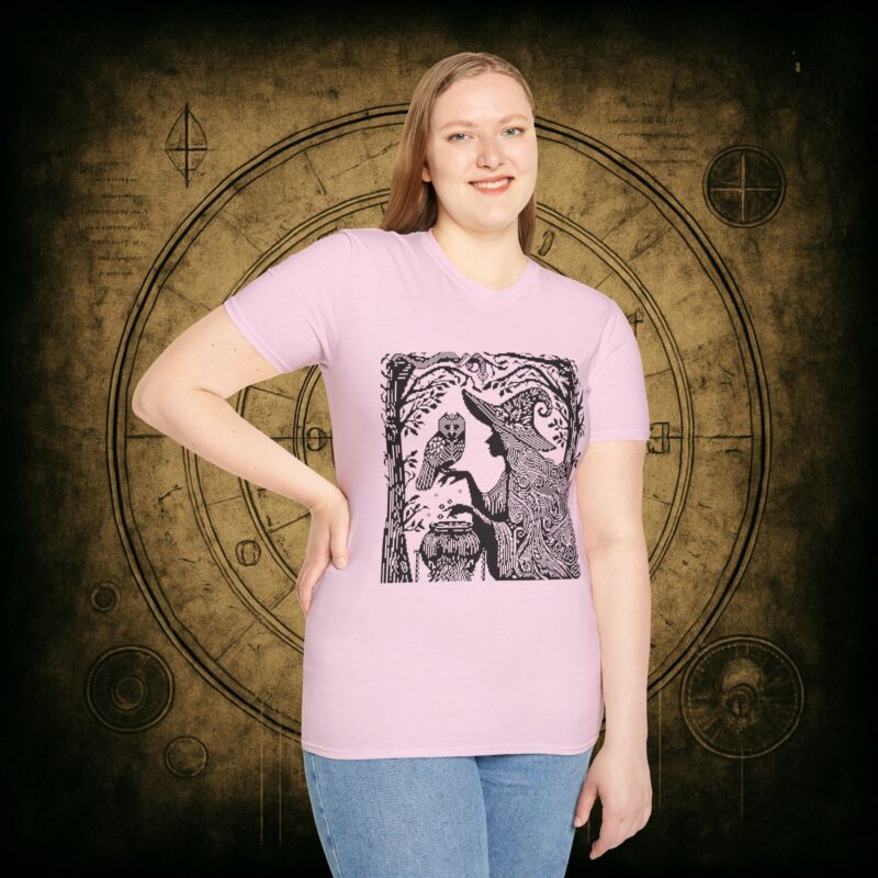Wood Witch 2 Unisex T-Shirt - Image 65