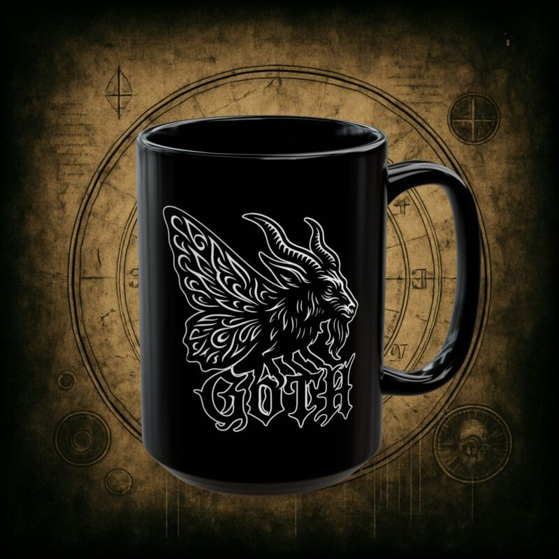 Goth Side Ceramic Mug Description: - Image 9