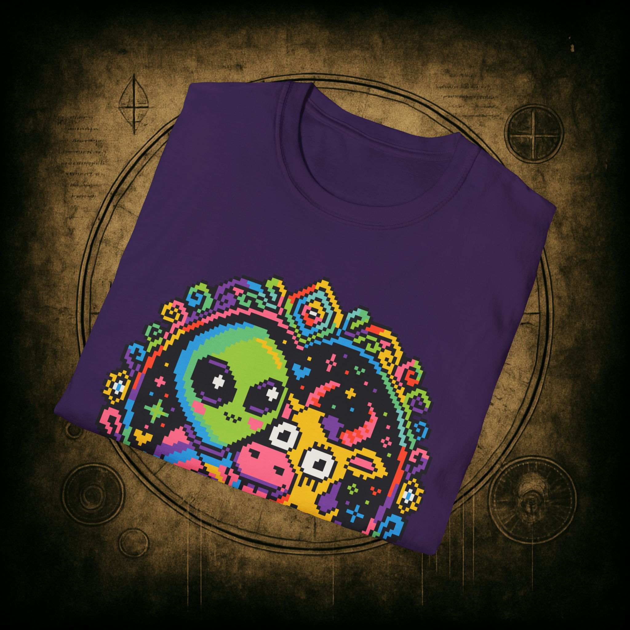 Space Cow Unisex T-Shirt - Image 73