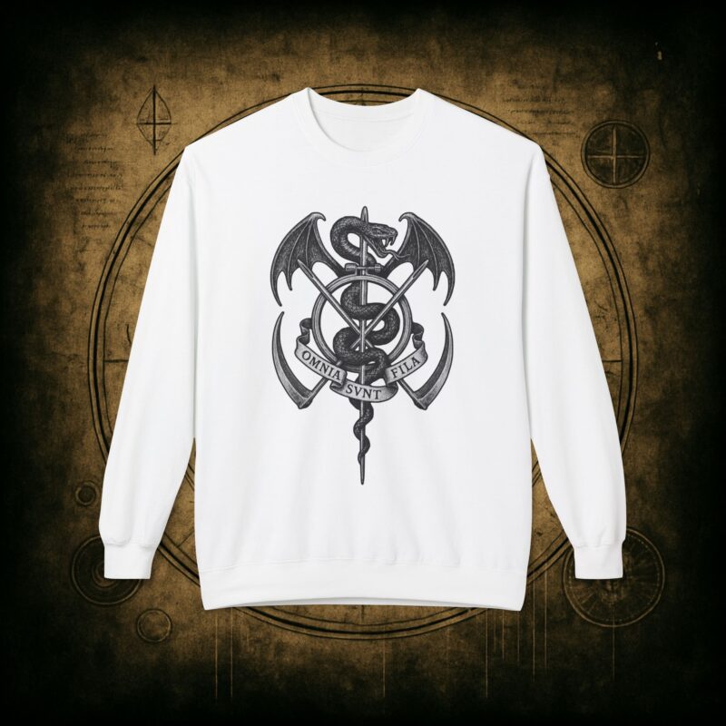 Omnia Sunt Fila Unisex Sweatshirt - Image 7