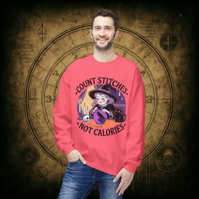 Count Stitches Unisex Sweatshirt - Image 42