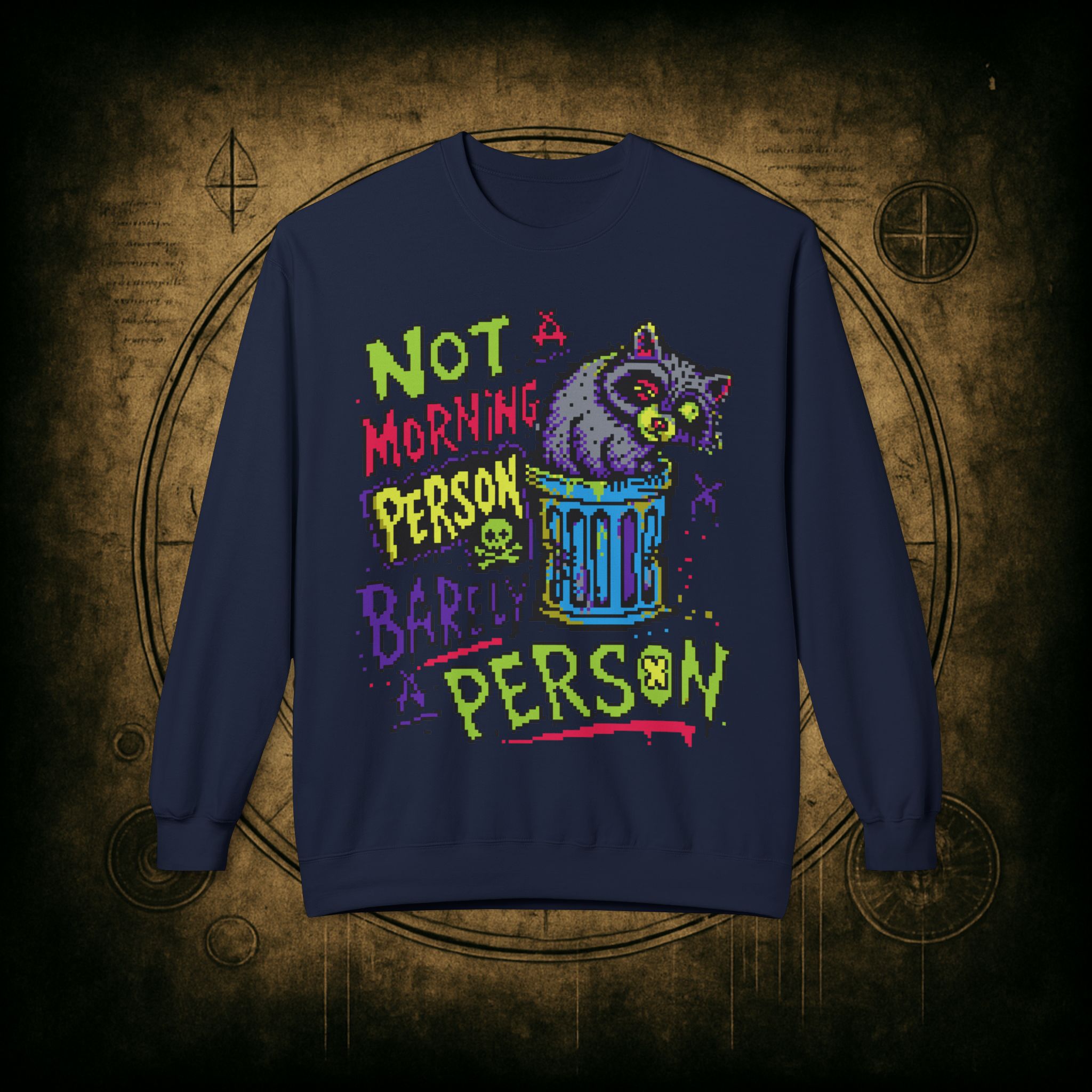 Not A Morning Person Sweatshirt - Image 45