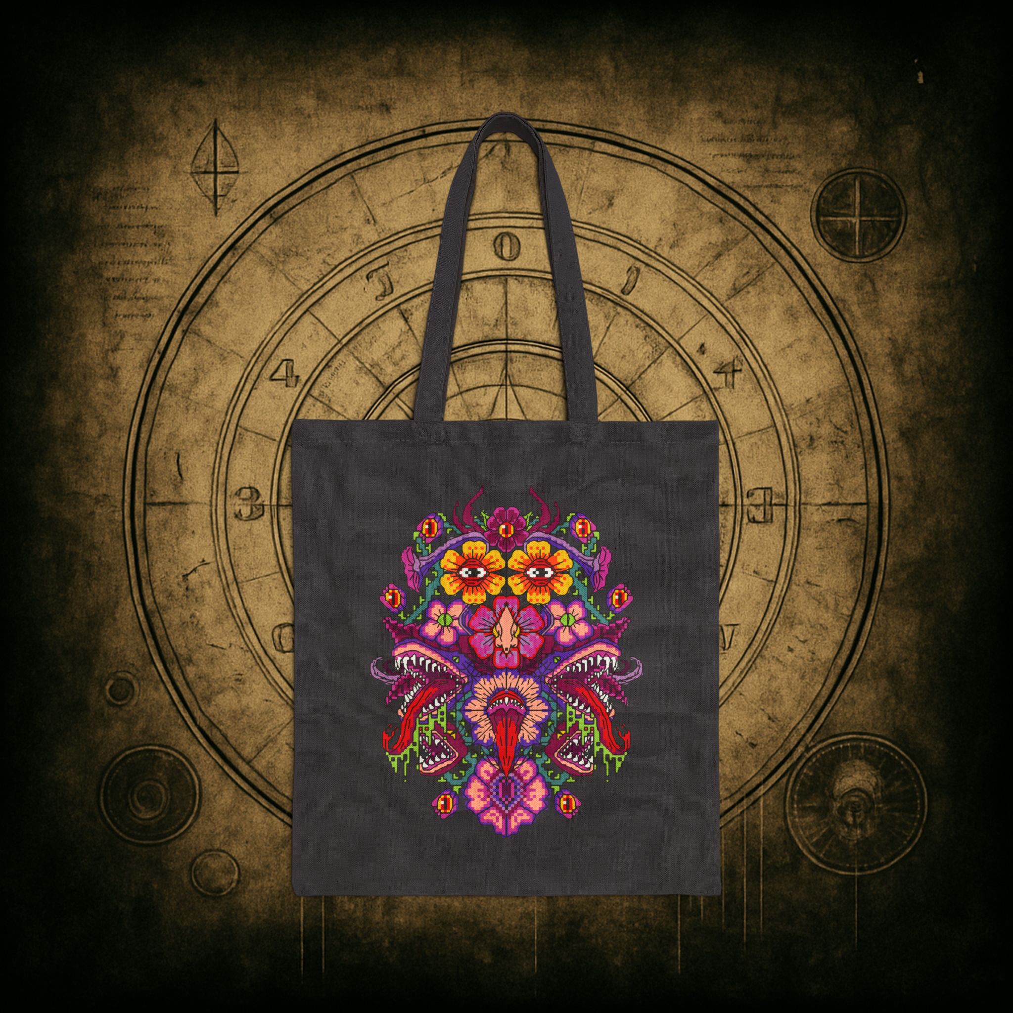 Floral Thornment Tote Bag