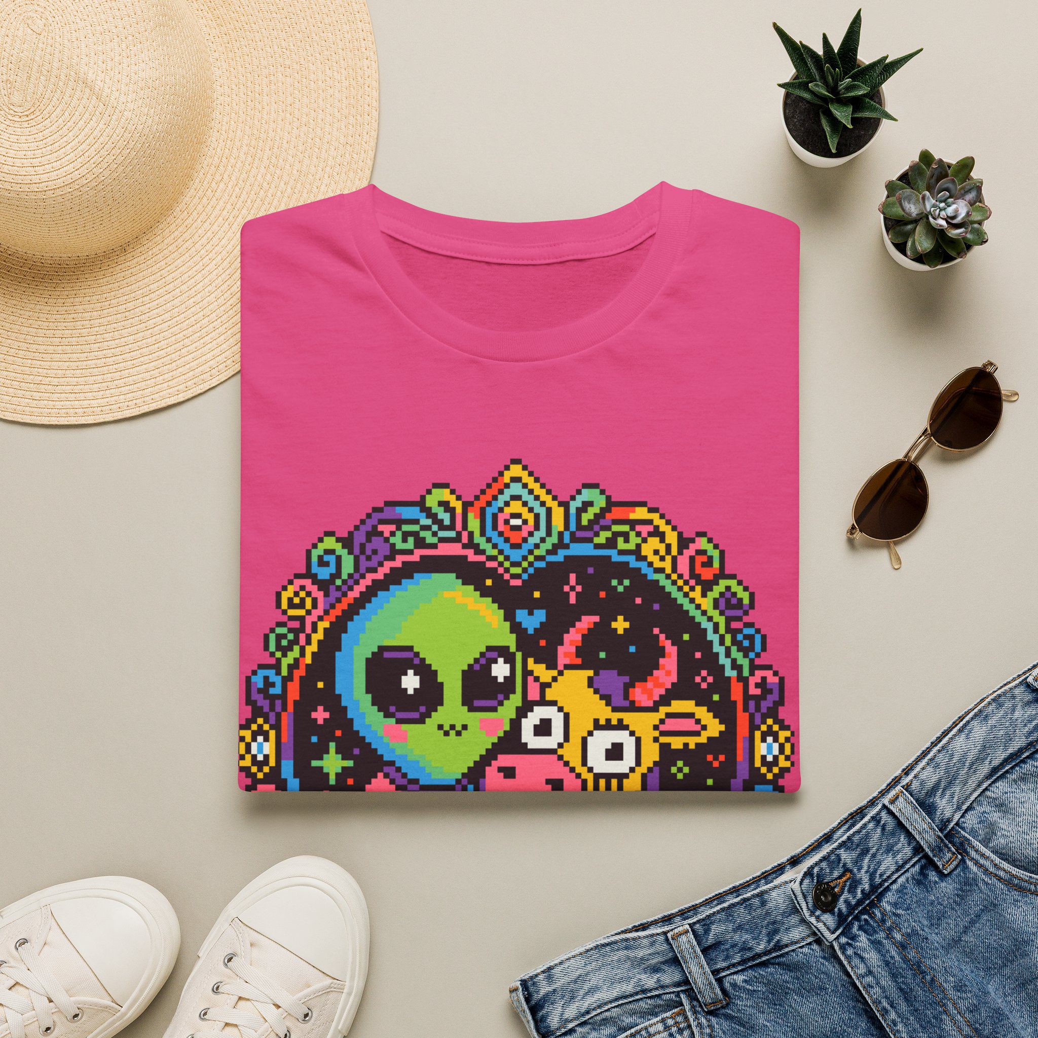 Space Cow Unisex T-Shirt - Image 3