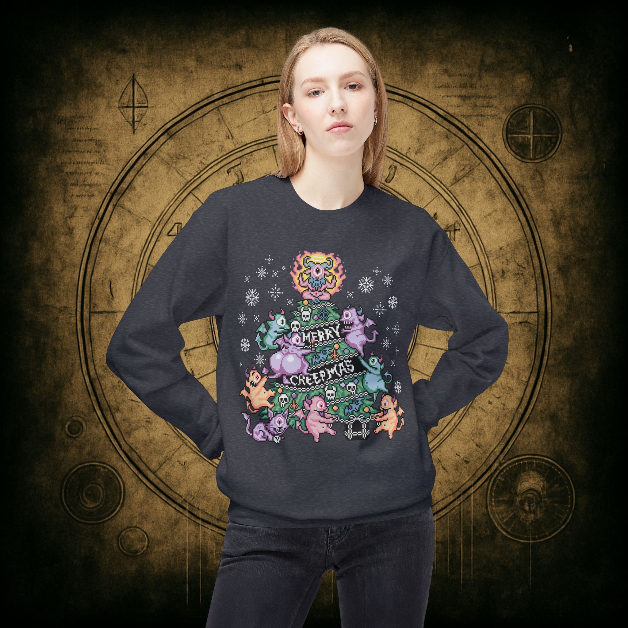 Merry Creepmas Sweatshirt - Image 26
