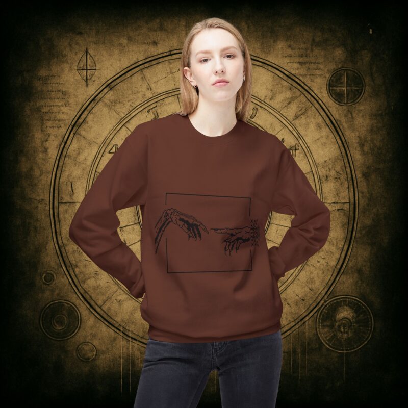 Creation of Lilith Unisex Sweatshirt - Image 11