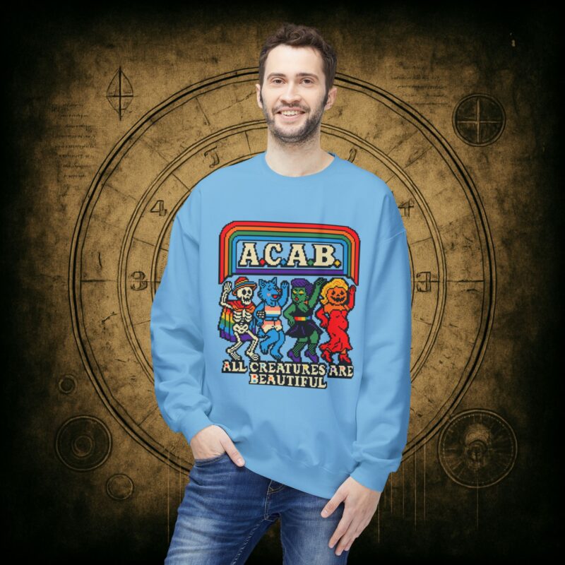 All Creatures are Beautiful Unisex Sweatshirt - Image 24