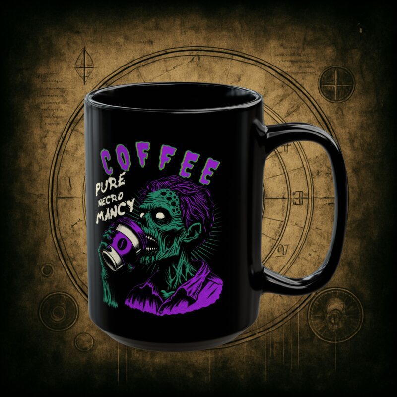 Zombie Coffee Necromancy Ceramic Mug - Image 7