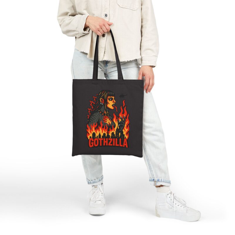 Gothzilla Tote Bag - Image 10