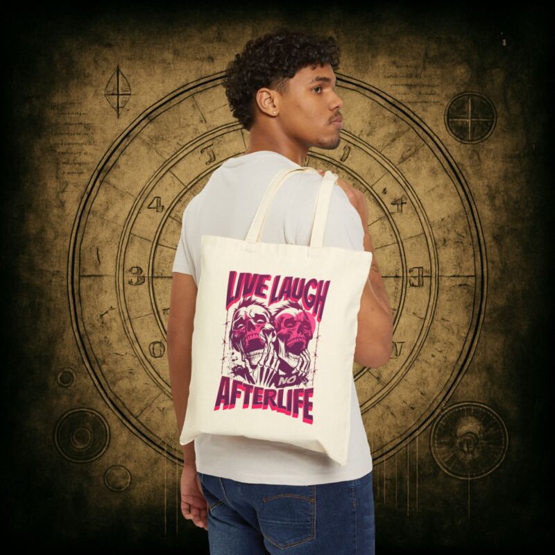 Live Laugh No Afterlife Tote Bag - Image 2