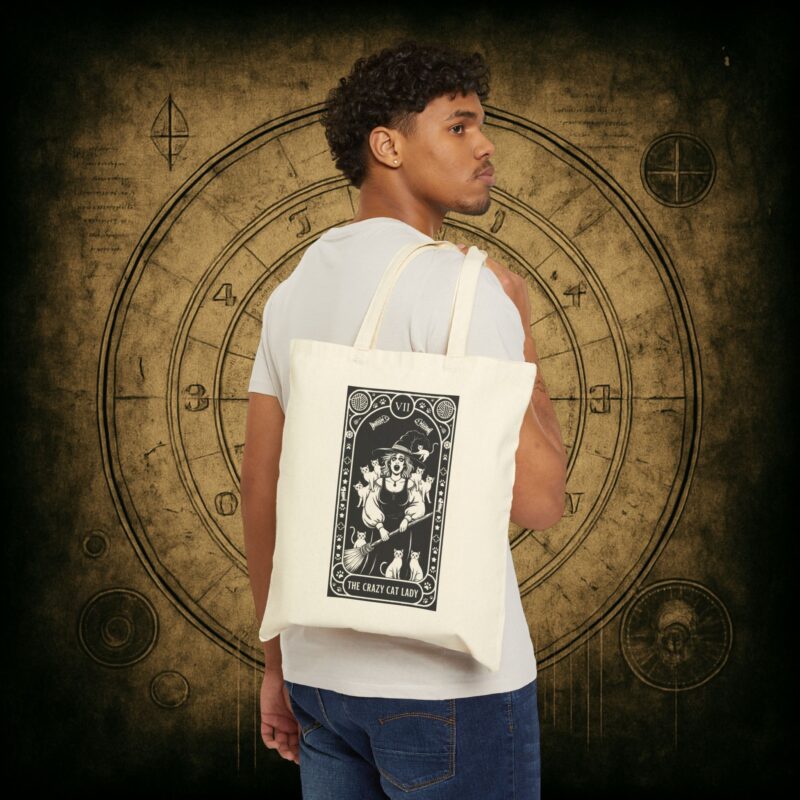 The Crazy Cat Lady Tote Bag - Image 8