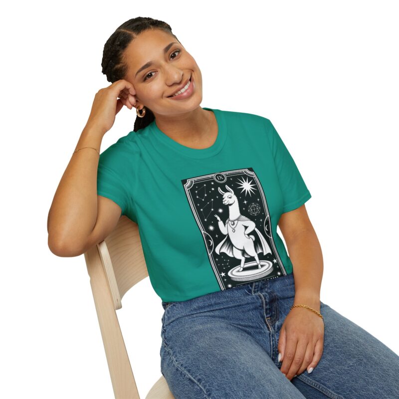 The Drama Llama Tarot Unisex T-Shirt - Image 46