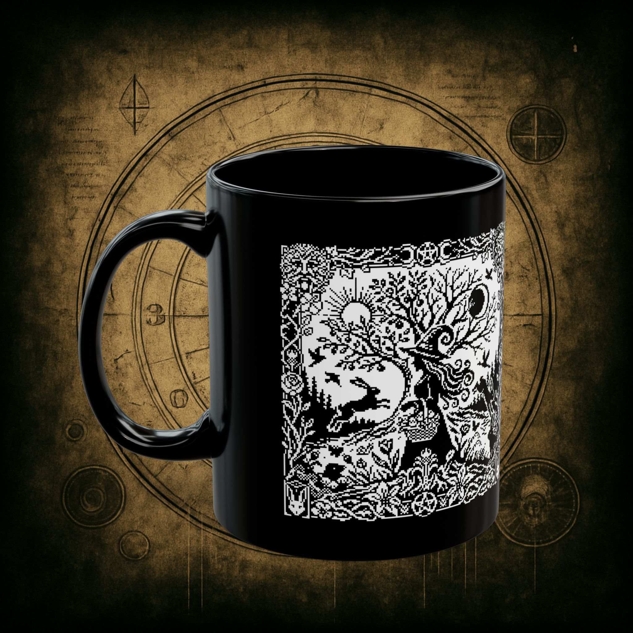 Ostara Witch Ceramic Mug - Image 3