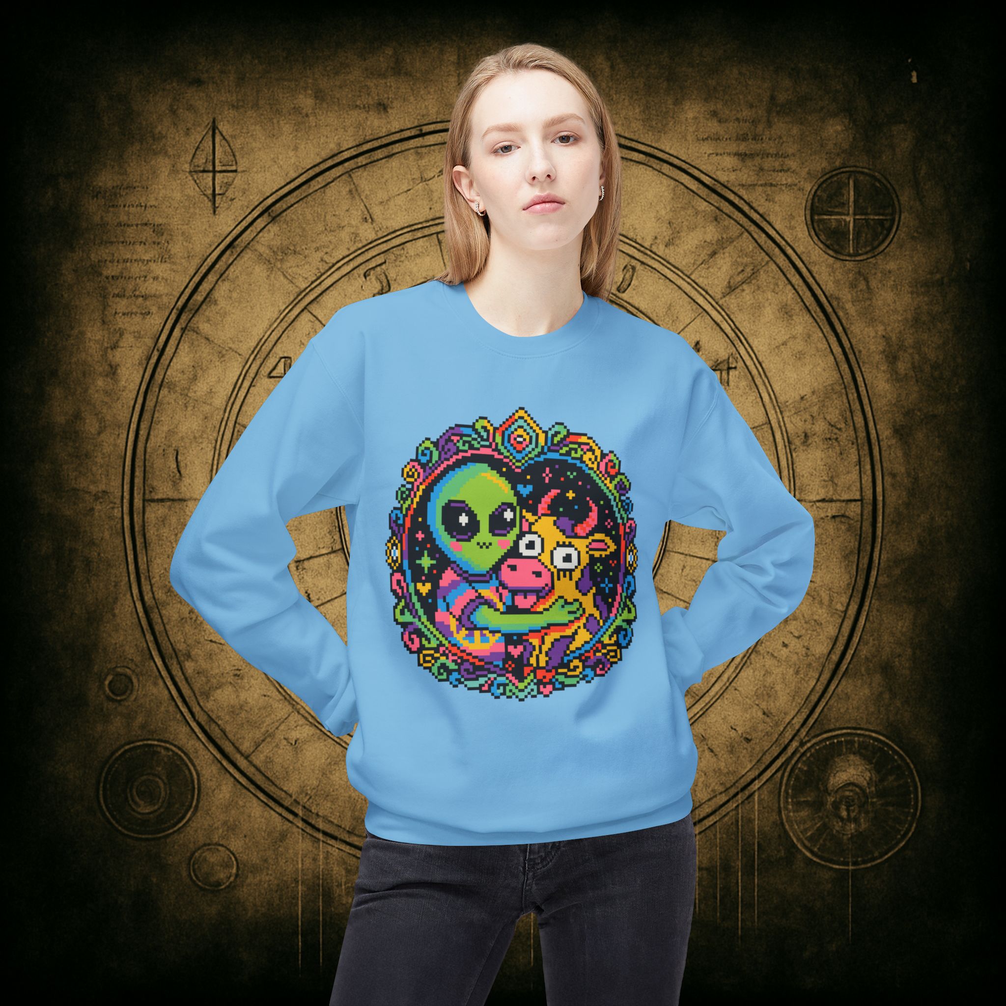 Space Cow Sweatshirt - Image 30