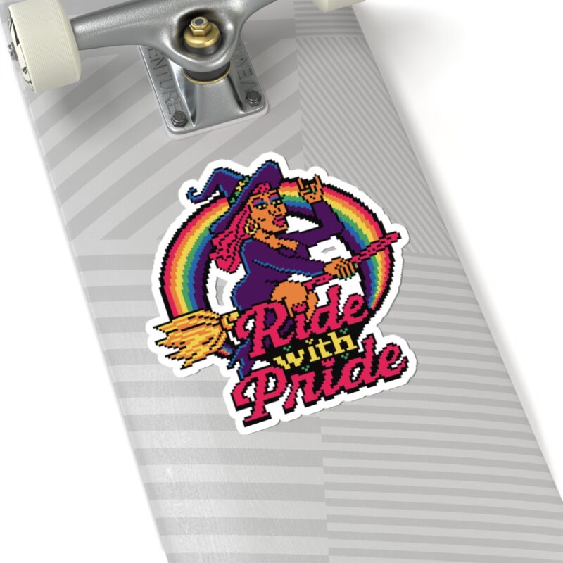 Ride with Pride Kiss-Cut Sticker - Image 23
