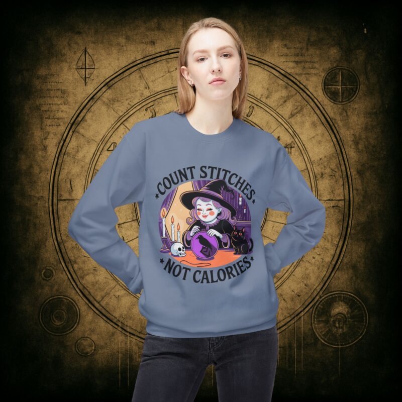 Count Stitches Unisex Sweatshirt - Image 26